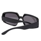 Flytonn-Leopard Print Casual Solid Leopard Patchwork Sunglasses