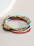 Flytonn-Beads Multi-Colored Bracelet Accessories