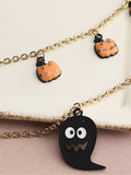 Flytonn- Women's necklace Special Halloween Pumpkin Necklaces