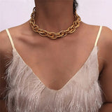 Flytonn-Marilyn Punk Lock Choker Necklace