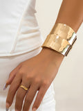 Flytonn-Geometric Solid Color Bracelet Accessories