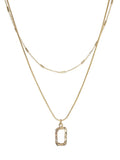 Flytonn- 1PC Pendant Necklace Layered Necklace For Women's Street Daily Birthday Party Alloy