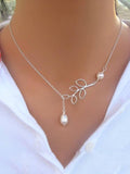 Flytonn- Women's necklace Fashion Outdoor Leaf Necklaces