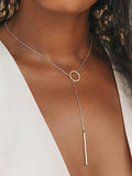 Flytonn- Women's necklace Chic & Modern Daily Geometry Necklaces / Gold / Silver / Fall / Winter / Spring